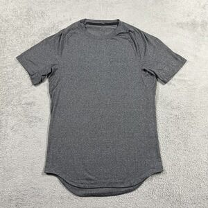 Lululemon Drysense Shirt Mens XS Gray Athletic Performance Training Gym Workout
